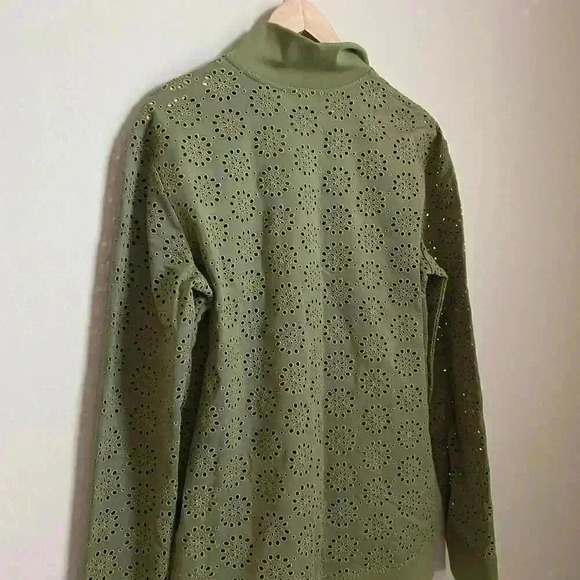 Fenty Puma Rihanna Zip-Up Embroidered Edge Jacket - Picture 8 of 14